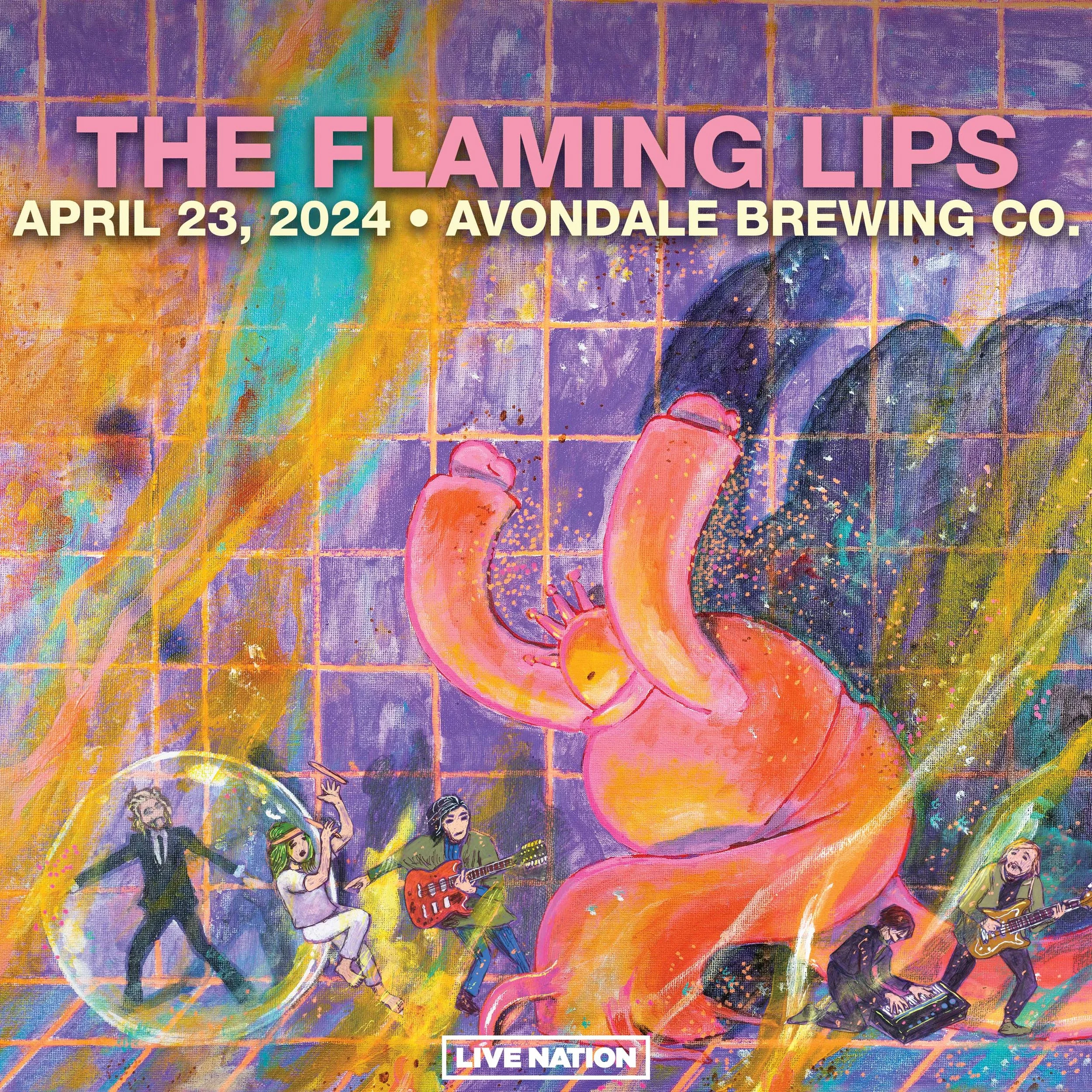 The Flaming Lips — April 23, 2024 — Avondale Brewing Company
